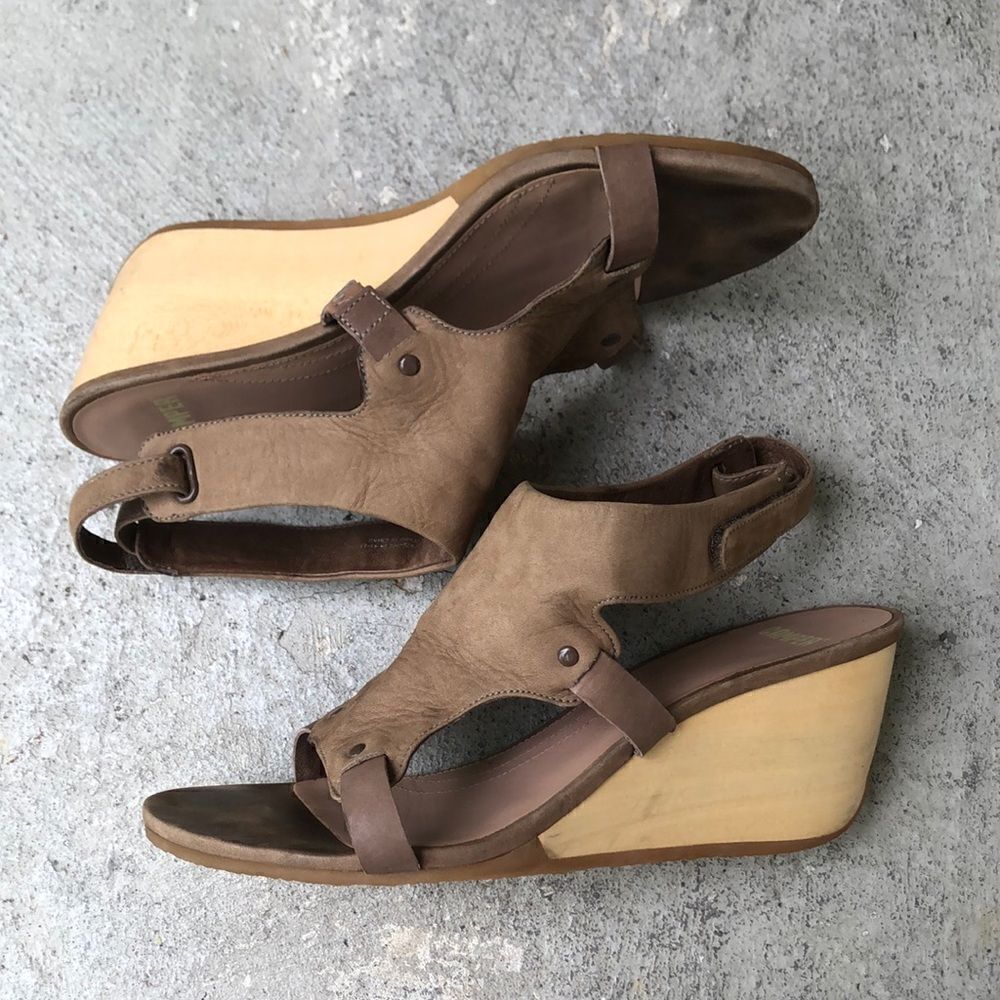 Camper  leather heeled sandals